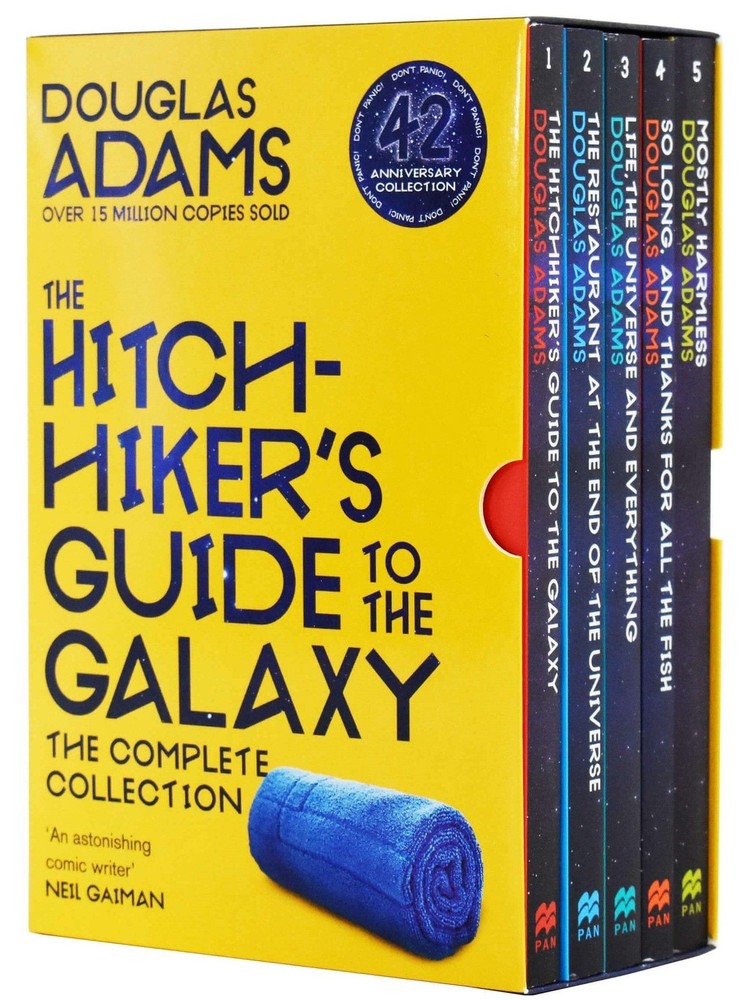 The Hitchhiker’s Guide to the Galaxy: Complete Books 1-5 Box Set – Fiction – PB