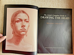 Artist’s Complete Guide to Drawing the Head William Maughan 2004 VG Art drawing