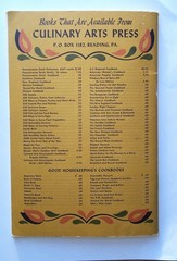 PENNSYLVANIA DUTCH COOKBOOK Culinary Arts Press 1961 Fine Old Recipes 62 pages