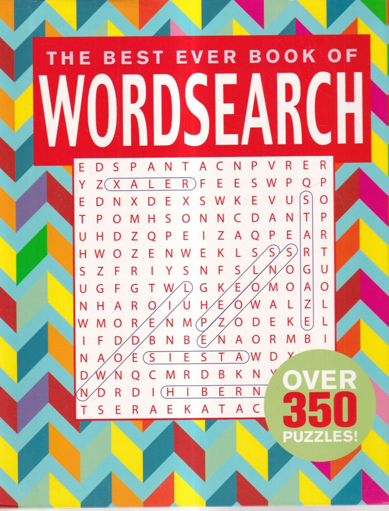 THE BEST EVER WORDSEARCH by Arcturus Publishing Limited (2015 Softcover){W8}