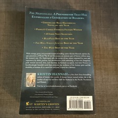 Nightingale : A Novel by Kristin Hannah (2017, Trade Paperback)