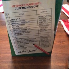 Businessman’s Book of Golf Hardcover – 1981 by Cliff (Ed) MICHELMORE