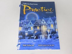 LOOSE-LEAF California Real Estate Practice ninth 9th USED GOOD