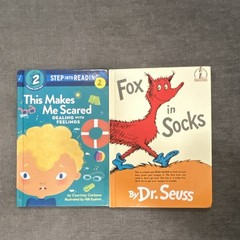 Dr. Seuss, Courtney Carbone Hardcover Picture Books: Fox in Socks, This Makes M…