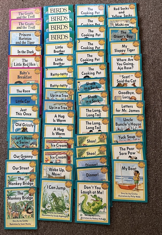 Lot of 58 Sunshine Books The Wright Group Early Emergent Readers Joy Cowley Twig