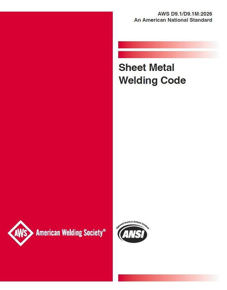 AWS D9.1/D9.1M:2026 SHEET METAL WELDING CODE