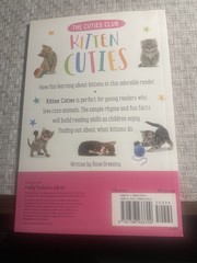 Rosie Greening, The Cuties Club:Kitten Cuties with necklace, like new