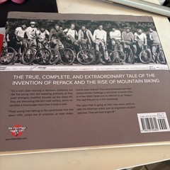 NEW Fat Tire Flyer: Repack and the Birth of Mountain Biking Signed by C. Kelly!