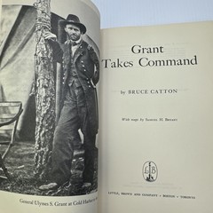 Grant Moves South & Grant Takes Command Bruce Catton Two Vols HC Little Brown co