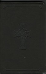 ESV Large Print Value Thinline Bible : Trutone, Dark Brown, Celtic Cross Design
