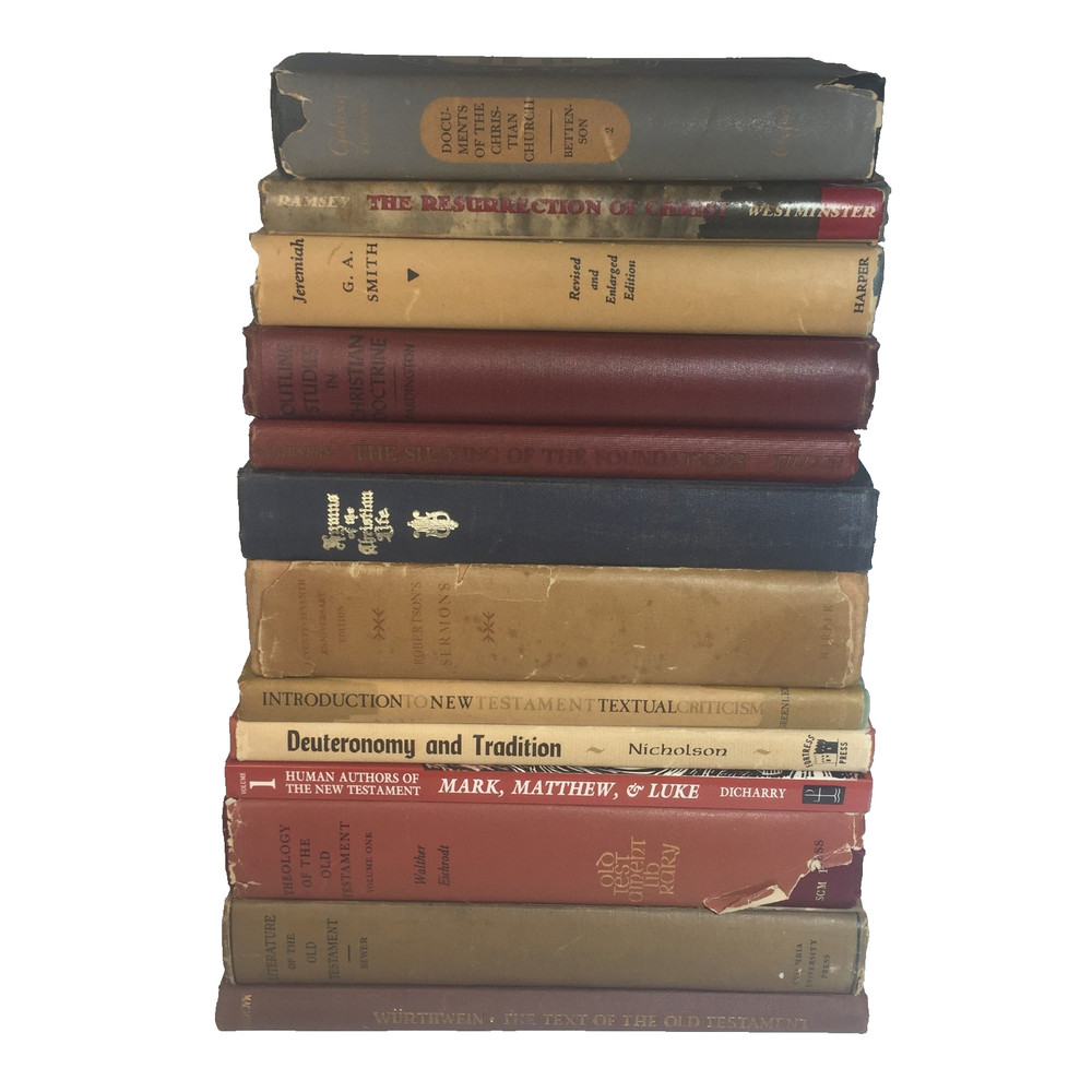 Religious Christianity Spiritual Religion Book Lot of 13 Books Vintage