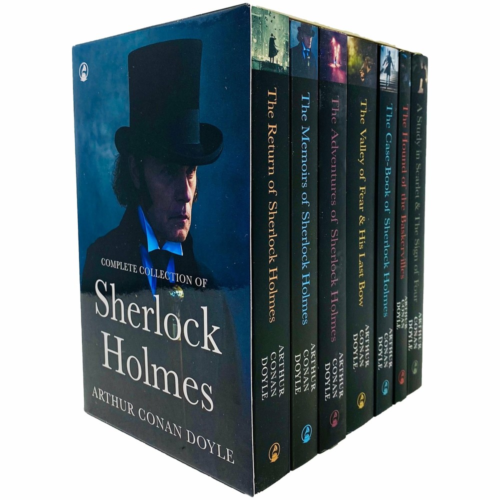 Sherlock Holmes Series Complete Collection 7 Books Set By Arthur Conan Doyle NEW