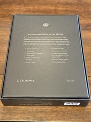 ESV Heirloom Bible – Alpha Edition (Goatskin Leather / Black) – Brand New!
