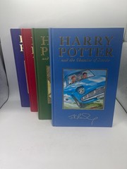 Harry Potter Gift Set Deluxe Signature Edition w Slipcase – Books 1-4 [Hardco…