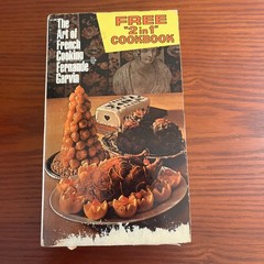 Vintage 2 in 1 Cookbook ~ Art of French Cooking ~ Art of Italian Cooking ~ 1969