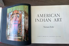 AMERICAN INDIAN ART N Feder, 300+ Illustrations 62 Tipped Plates 448 pages