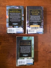 Horus Rising – Galaxy In Flames – Eisenstein – Horus Heresy 1st Printing 2006/7