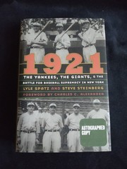 1921 Battle Baseball Supremacy New York Signed Hardcover Book Spatz/Steinberg