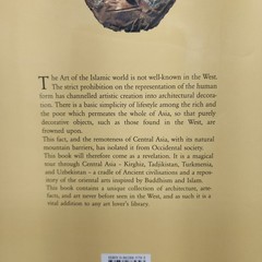 Central Asian Art HC with Dustjacket