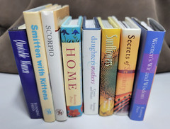 8- Mini-Hardback Books w/ Dust Jackets Sunflowers, Home, Quotable Women & More