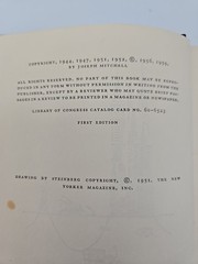 The Bottom of the Harbor by Joseph Mitchel, Little, Brown, 1959 Hard Cover- DJ