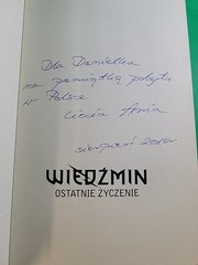 WIEDZMIN OSTATNIE ZYCZENIE Andrzej Sapkowski PB VG **VERY RARE