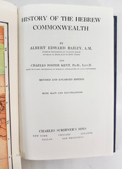 History Of The Hebrew Commonwealth Vintage 1949 Edition Charts Maps Illustration