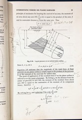1961 Fluid Mechanics HB Book by Richard Pao Vintage Engineering