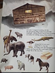 Vintage Noah’s Ark Rien Poortvliet HC Beige Illustrated 1986 Abrams Netherlands
