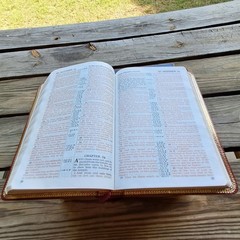 HOLY BIBLE ROYAL SOVEREIGN WORLD KJV BURGANDY GENUINE BONDED LEATHER RED LETTER