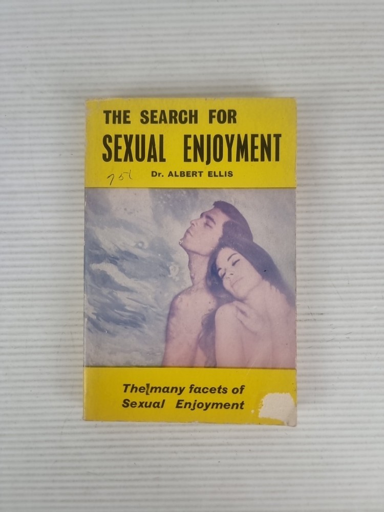 The Search For Sexual Enjoyment By Dr. Albert Ellis Paperback 1968 1st Ed.