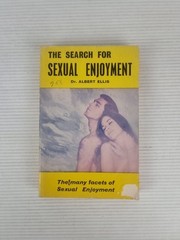 The Search For Sexual Enjoyment By Dr. Albert Ellis Paperback 1968 1st Ed.