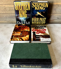 Stephen King Vintage Hardback Novels First Editions Lot Of (5) Viking Putnam EXC