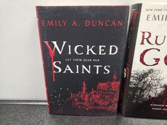 Wicked Saints & Ruthless Gods by Emily Duncan HC 1st Ed w/ (1) Signed Owl Crate