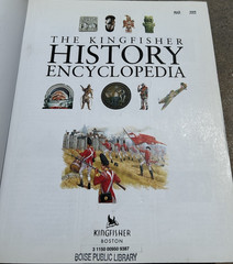 The Kingfisher History Encyclopedia Kingfisher Banned Book Boise Library