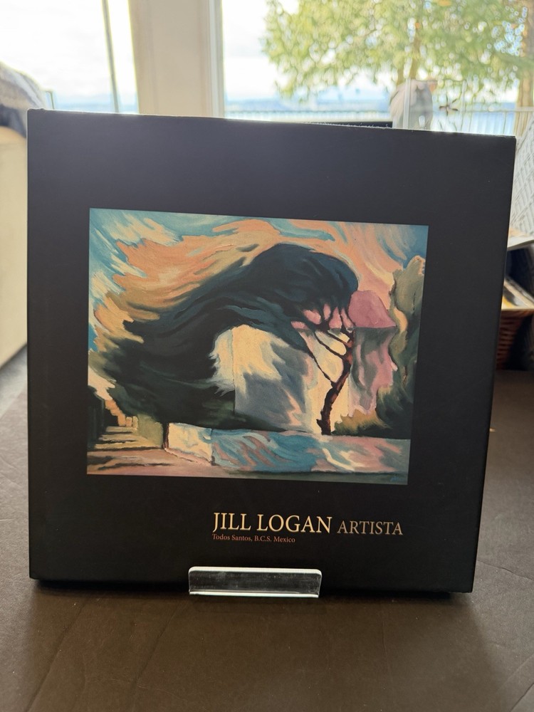 OOP SIGNED 1st/1st Jill Logan Artista Jill Logan HC DJ 2011 Art Painting Book