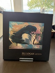 OOP SIGNED 1st/1st Jill Logan Artista Jill Logan HC DJ 2011 Art Painting Book