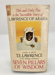 Lawrence Of Arabia Seven Pillars Of Wisdom T.E. LAWRENCE 1967 Dell 9th Printing