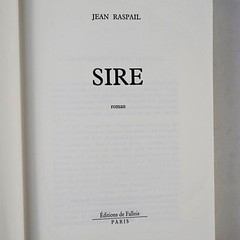 Sire By Jean Raspail: PB