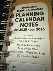 25- June 2026 Paisley Datebook (Spiral Bound) @386