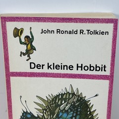 Der kleine Hobbit J. R. R. Tolkien DTV Taschenbuch 1974 German Print Vintage
