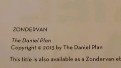 The Daniel Plan Ser.: The Daniel Plan : 40 Days to a Healthier Life (Hardcover)
