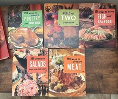 Lot of 10 Vintage Cookbooks Recipe Books Betty Crocker + Assorted Others