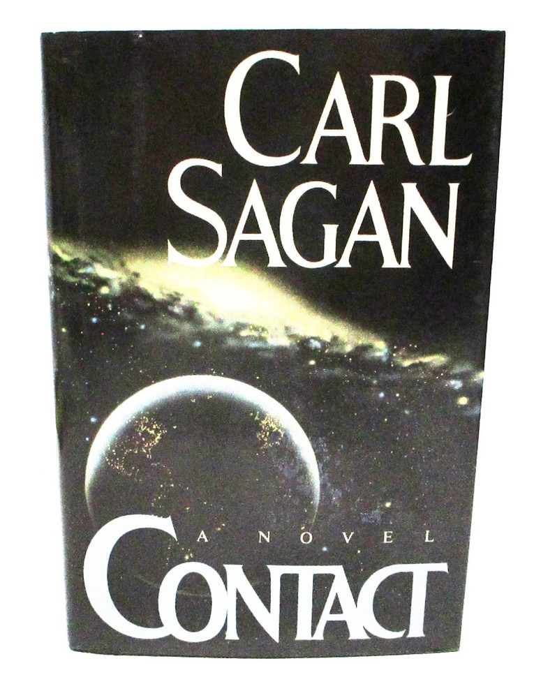 CONTACT A Novel by CARL SAGAN HCDJ 1ST/1ST LIKE NEW