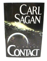 CONTACT A Novel by CARL SAGAN HCDJ 1ST/1ST LIKE NEW