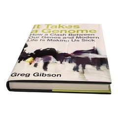 It Takes a Genome Greg Gibson Science Genetics Hardcover Dust Jacket FT Press