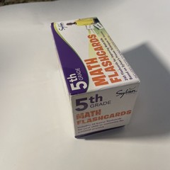 Sylvan Learning 5th Grade Math 240 Flashcards 2013