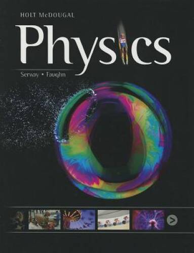 Holt McDougal Physics: Student Edition 2012 – Hardcover – GOOD