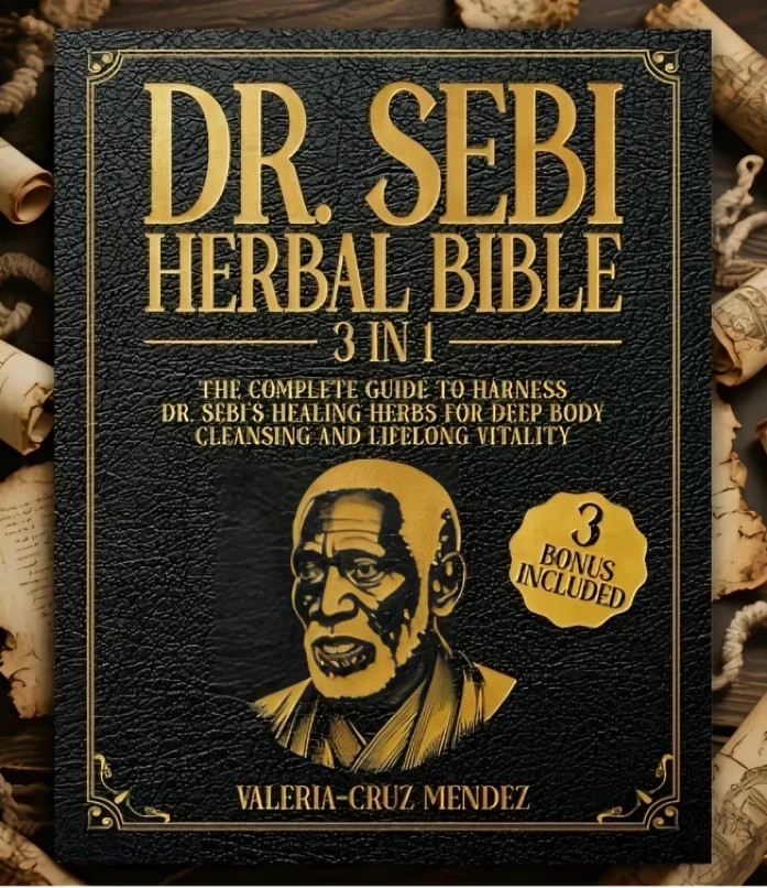 Dr Sebi Herbal Bible 3 in 1 | Complete Healing Guide & Natural Remedies Book