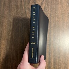 NIV 1984 Student Study Bible Compact – Premium Bonded Leather – OOP 84